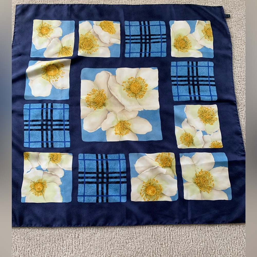 Beautiful Silk Burberry Scarf